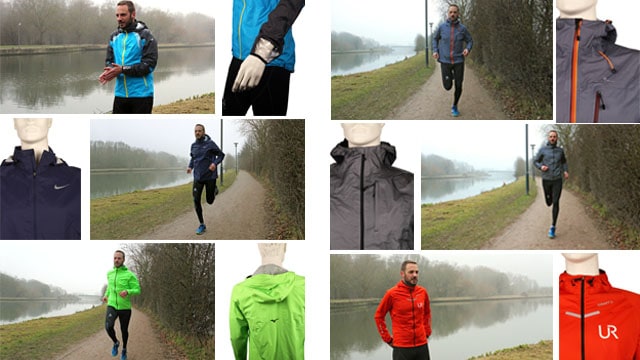 Test comparatif vestes running & trail imperméables – Globe Runners